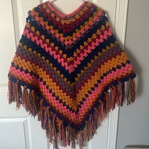Homemade poncho